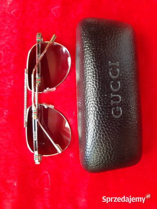 Gucci okulary 1033 przeciwsłoneczne Italy mazowieckie Podkowa Leśna sprzedam