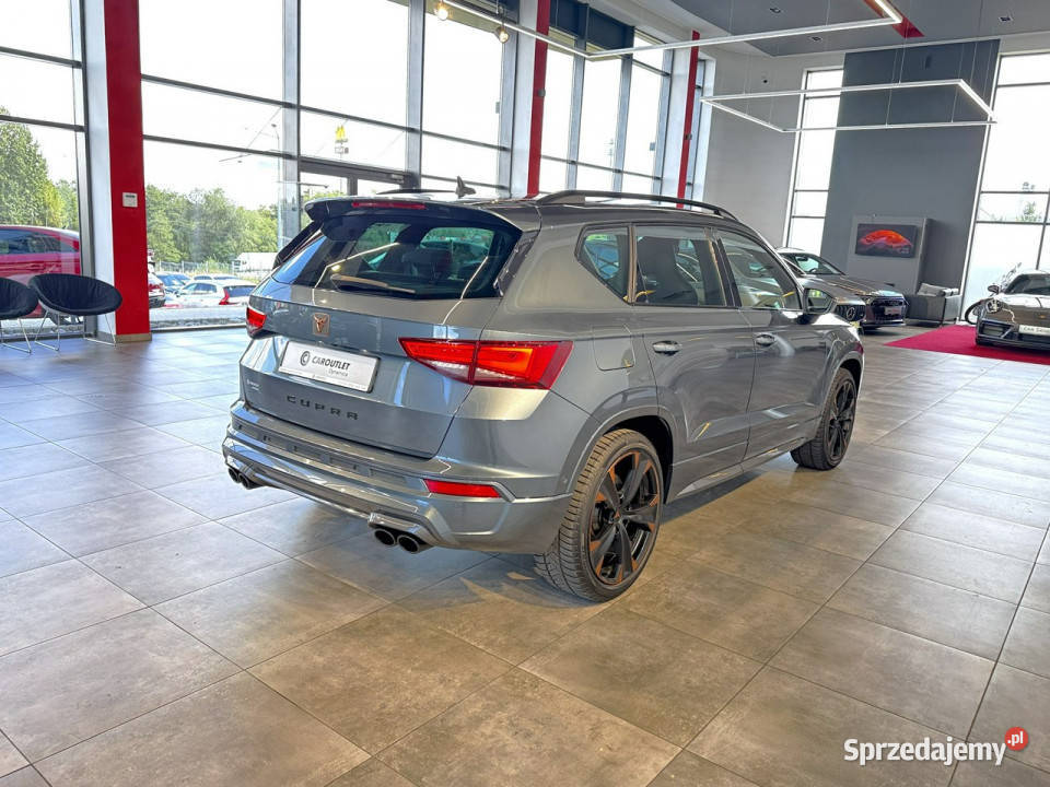 Cupra Ateca 20TSI 300 DSG 4drive 2021 r salon fa aluminiowe felgi Myślenice