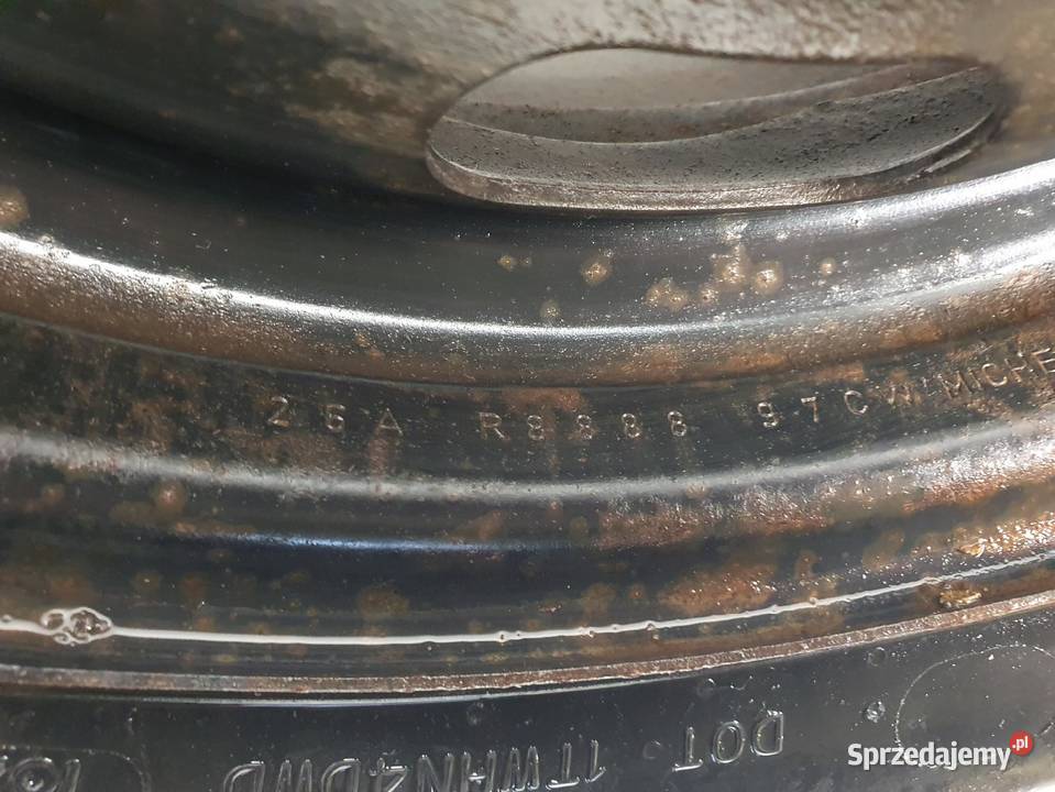 KOŁO ZAPASOWE Peugeot Citroen C3 II zapas felga Średnica 15" Rudka sprzedam