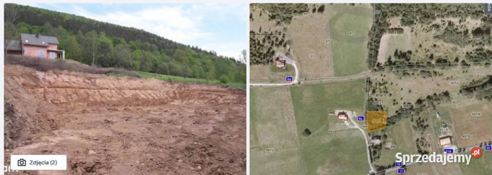 Sprzedam działkę z pięknym widokiem i świetnym 1041m2 Radochów sprzedam