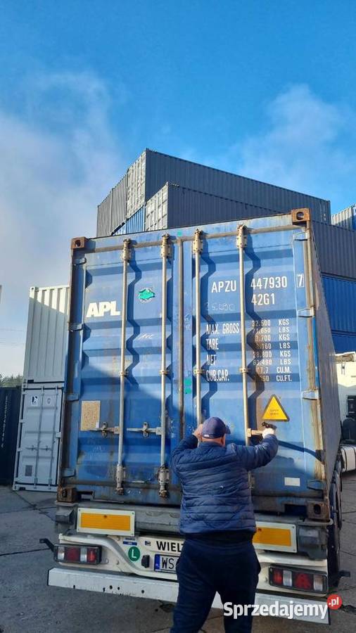Sprzedam kontener morski 12 metrowy 40DC mazowieckie Warszawa