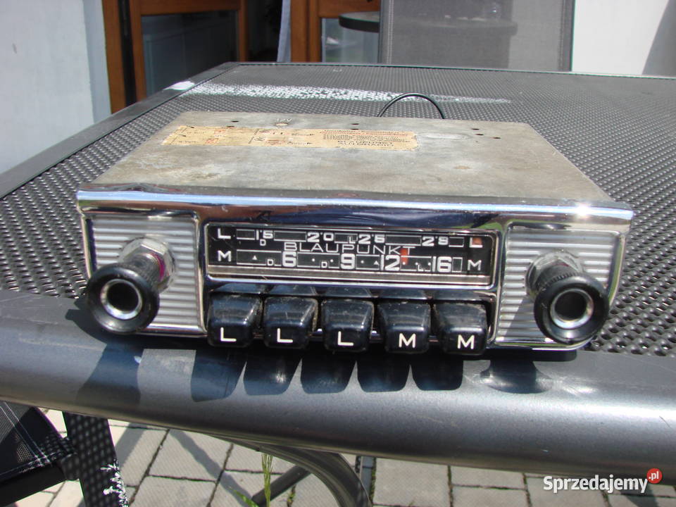 Mercedes 6070 Th radio Vintage ORG Zabytek Wyposażenie wnętrza Mielec