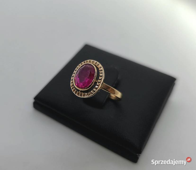 Złoty pierścionek próby 585 264 Rozmiar 15 Elbląg