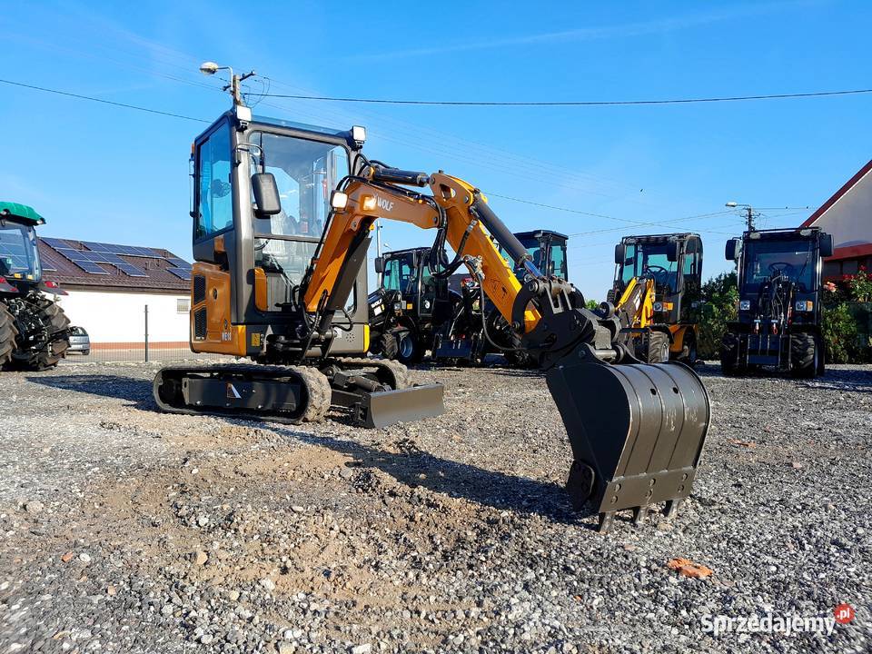 Nowa Minikoparka WOLF WE18 I KUBOTA I 1800 I podlaskie Białystok