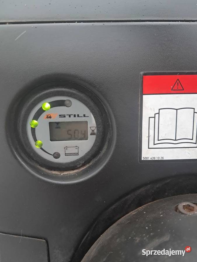 Wózek paleciak elektryczny Still EGV 14 2010r