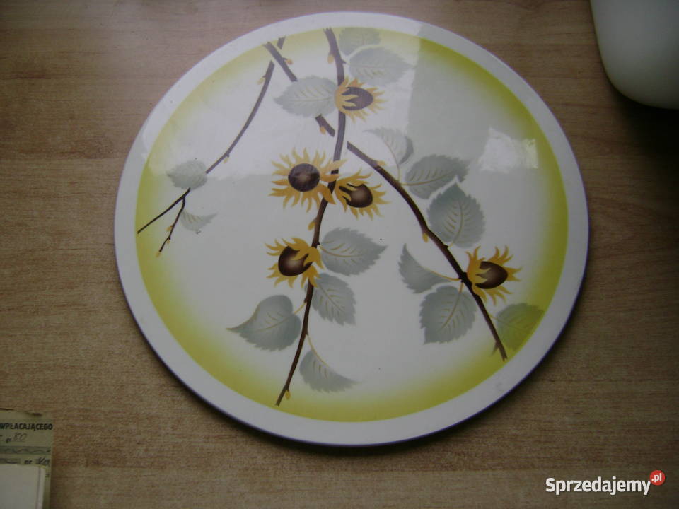 Starocie z PRL Tortownica niemiecka ceramiczna Gdynia sprzedam
