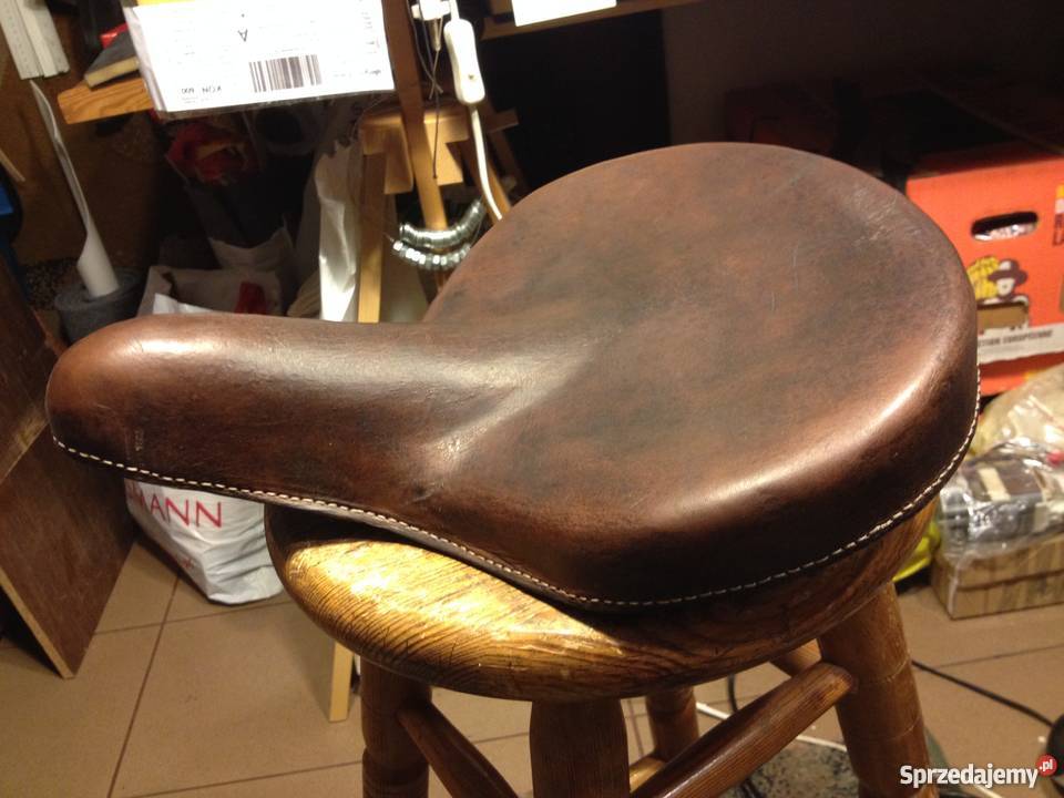Brooks B170 siedzenie do motocykla z końca lat Pozostałe Piotrków Kujawski