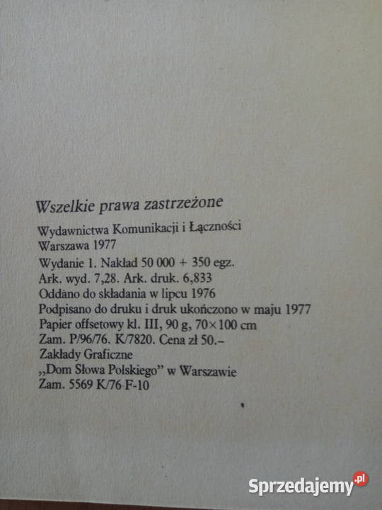 Kochajmy stare gruchoty 1977 Aleksander M Dąbrowa Górnicza