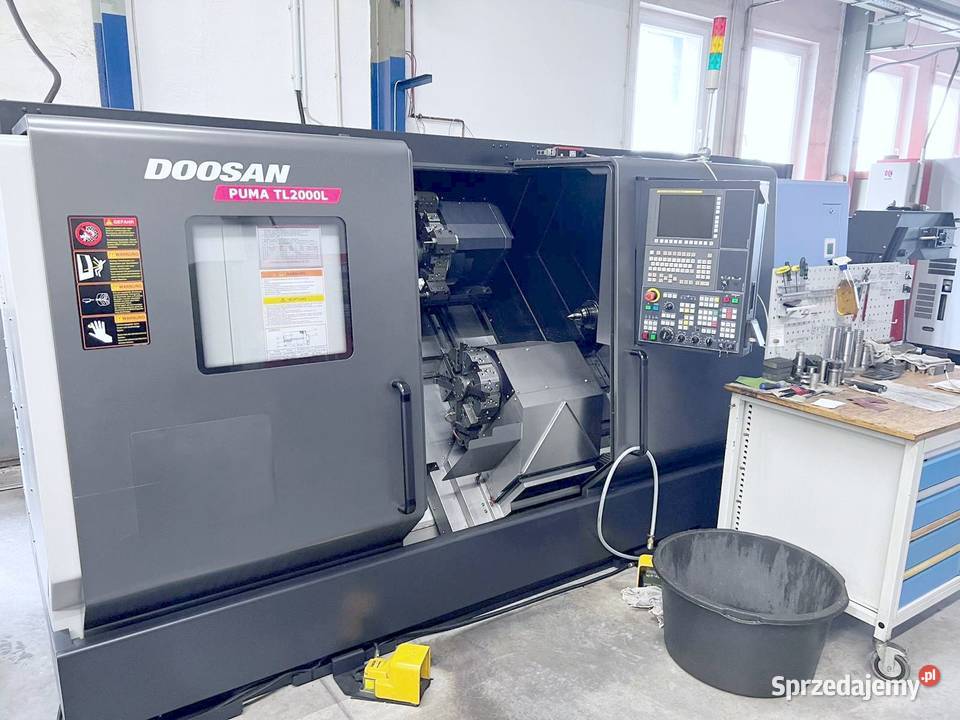 Tokarka CNC DOOSAN TL 2000 L 500h nowa z niemiec