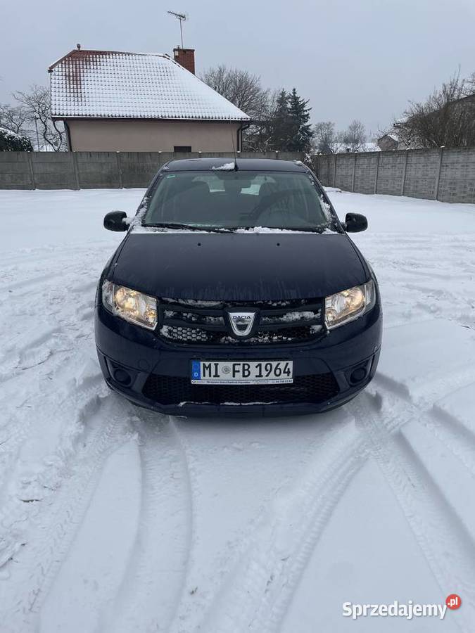 Dacia Sandero 2014r 12 benzyna LPG benzyna+LPG Tomaszów Mazowiecki sprzedam