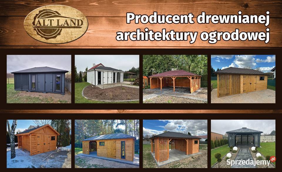 Altana z domkiem narzędziowym 4 x 5 Domek Częstochowa sprzedam