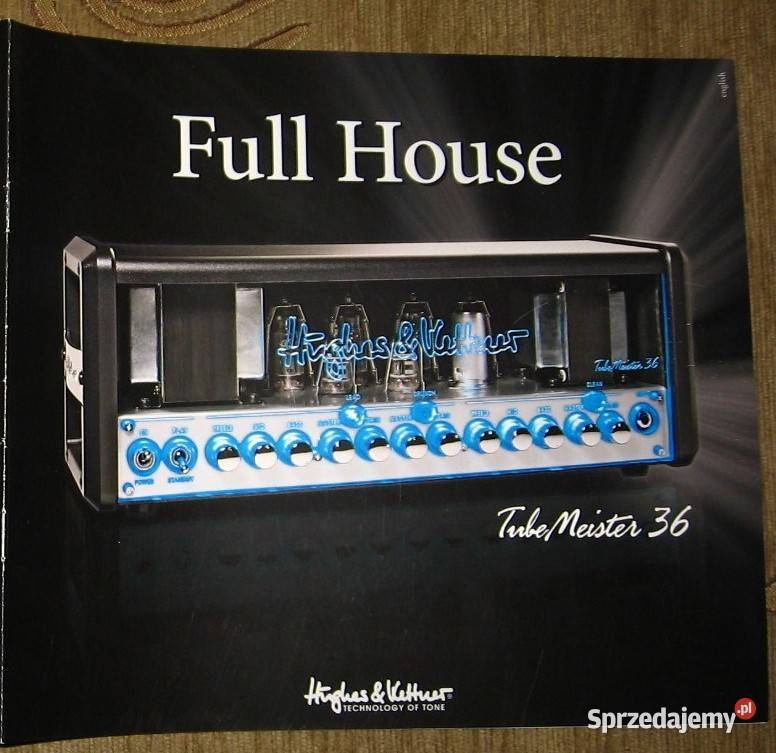 Hughes Kettner Tube Meister 36 brochure broszura Kępice