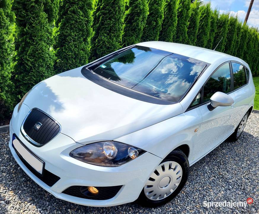 Seat Leon II Lift CLIMATRONIC 2012 Biała Perła małopolskie
