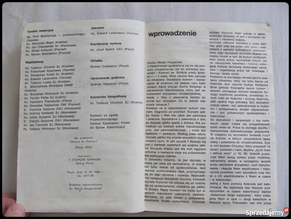 Z Chrystusem przetwarzamy świat katechizm Płock