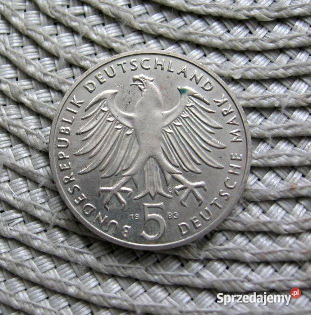 Niemcy 5 Marek 1983 Marcin Luter adna Numizmatyka Kalisz