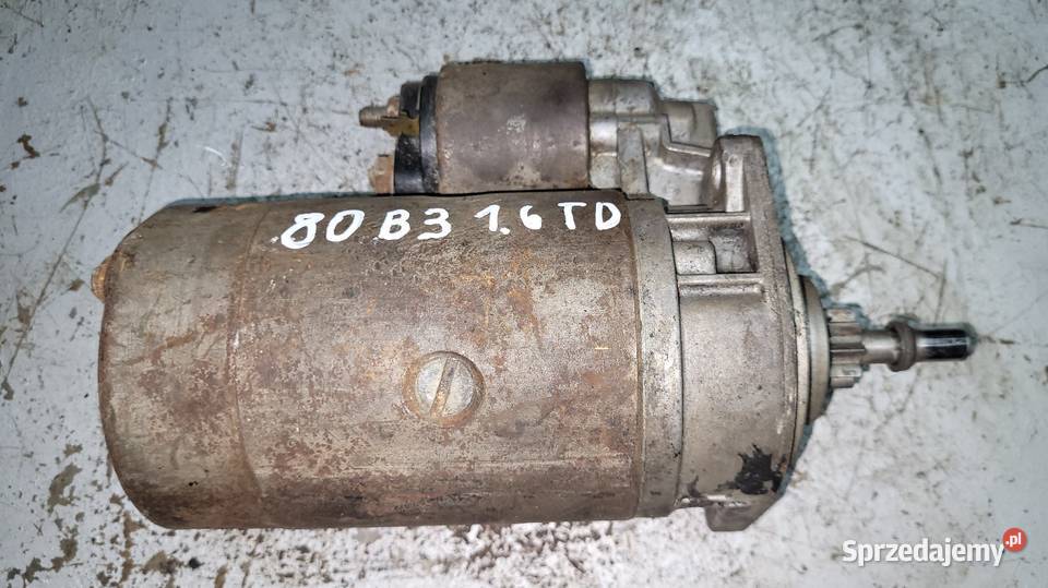 Rozrusznik Audi 80 B3 16 TD 068911028E Łagów