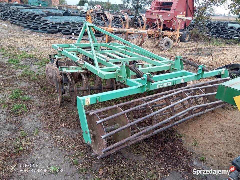 Brona talerzowa Bomet 27m agregat talerzowy wielkopolskie