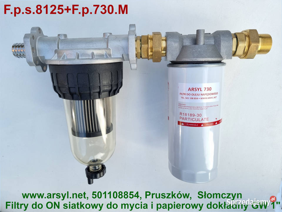 Filtr paliwa ON Filtr siatkowy do mycia CPN Pruszków