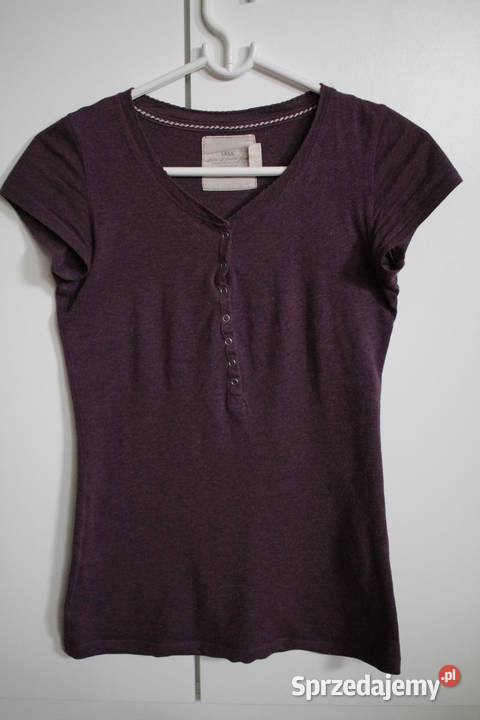 koszulka t shirt hm xs 34 guziki Odzież damska Toruń