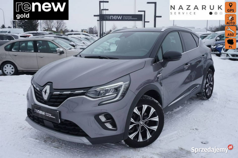 Renault Captur 10TCe 90 Techno salon II 2019 bluetooth Lublin