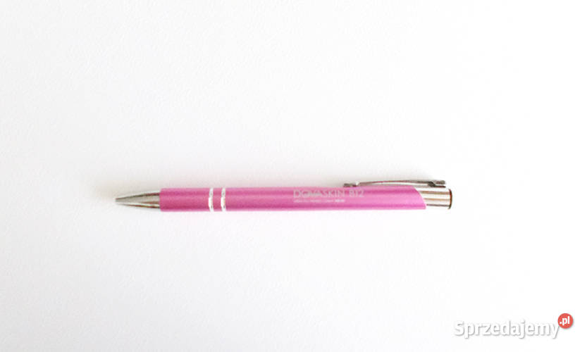 różowy długopis metalowy podlaskie Białystok