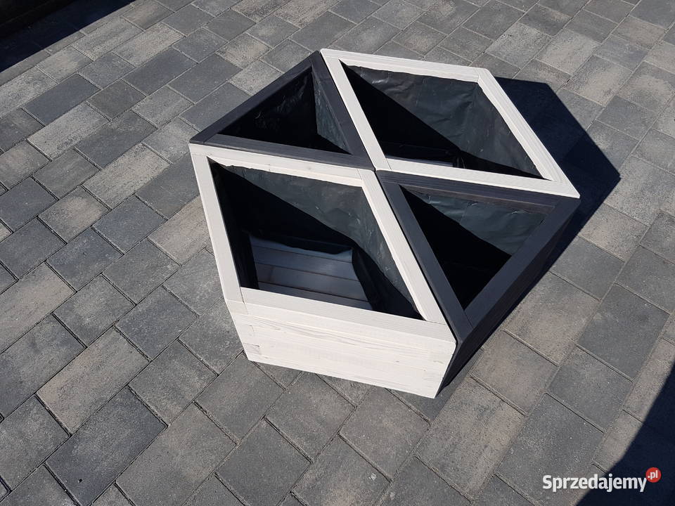 Donica Ogrodowa trójkątna drewniana NOWOŚĆ Warszawa sprzedam