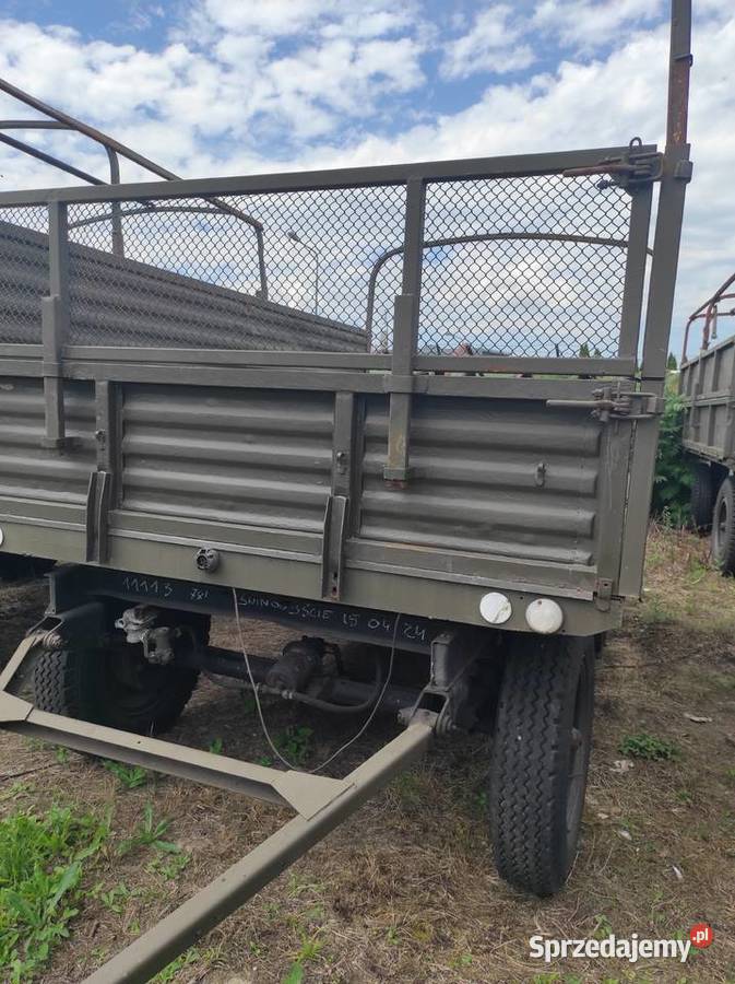 Przyczepa D46 45 T z Wojska