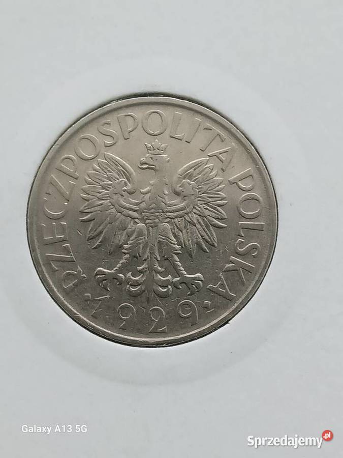 1 Złoty 1929 r 6 Konin