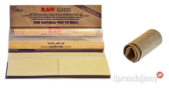 Bibułki RAW Classic z Filtrami Bletki do Skrętów