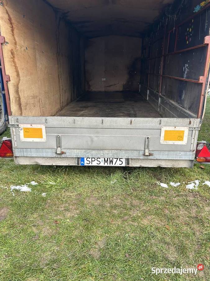 Przyczepa 6m plandeka 2000 dmc Zator