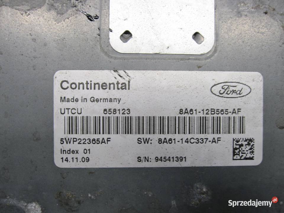 FORD FIESTA MK7 VII komputer sterownik skrzyni osobowe