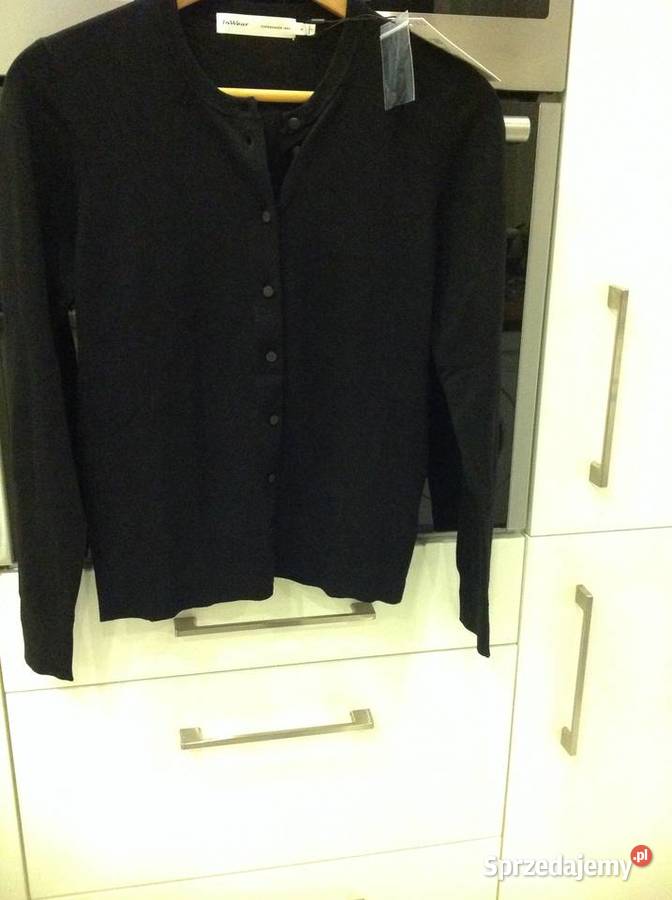 Sweter Czarny Damski Rozpinany IN WEAR S NOWY Nowa Sól