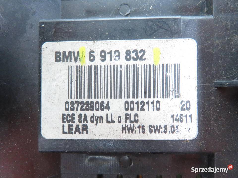 WŁĄCZNIK ŚWIATEŁ BMW E46 6919832