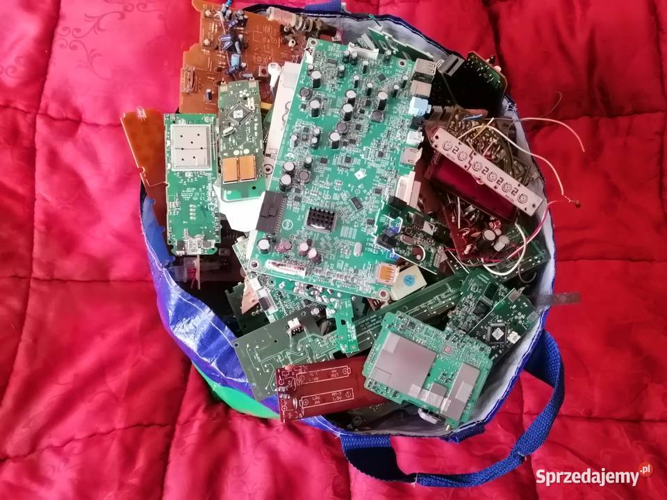Płytki elektroniczne odzysk metali zloto srebro