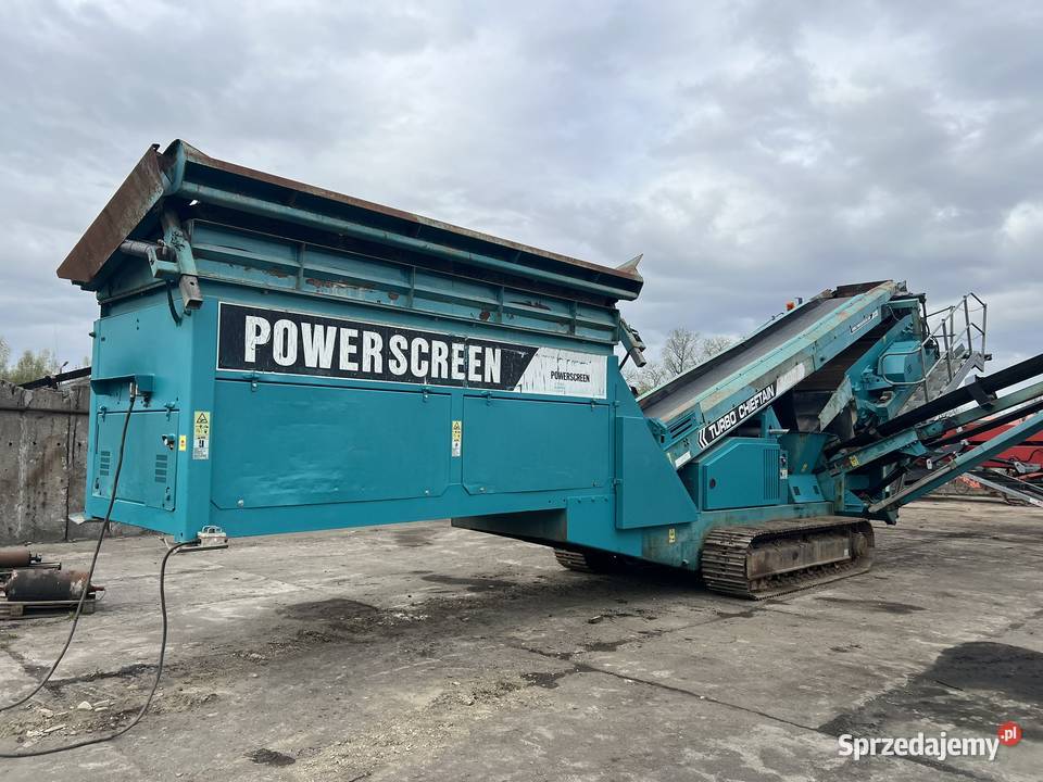 Przesiewacz wibracyjny Powerscreen Chieftain Zator
