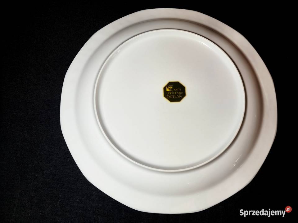 Talerz płaski NB form und design exlusiv Porcelana i szkło Chełm
