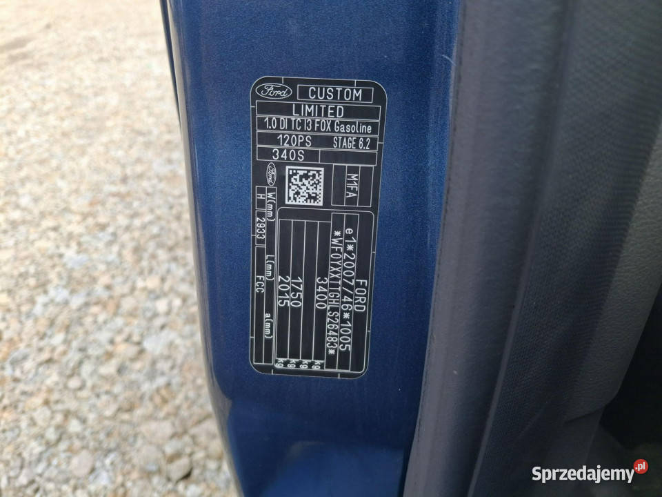 Ford Transit Custom dolnośląskie Komorniki sprzedam