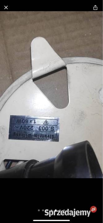 lampa firmy Elektrim Wilkasy t S003 220V 1x 60W Gliwice