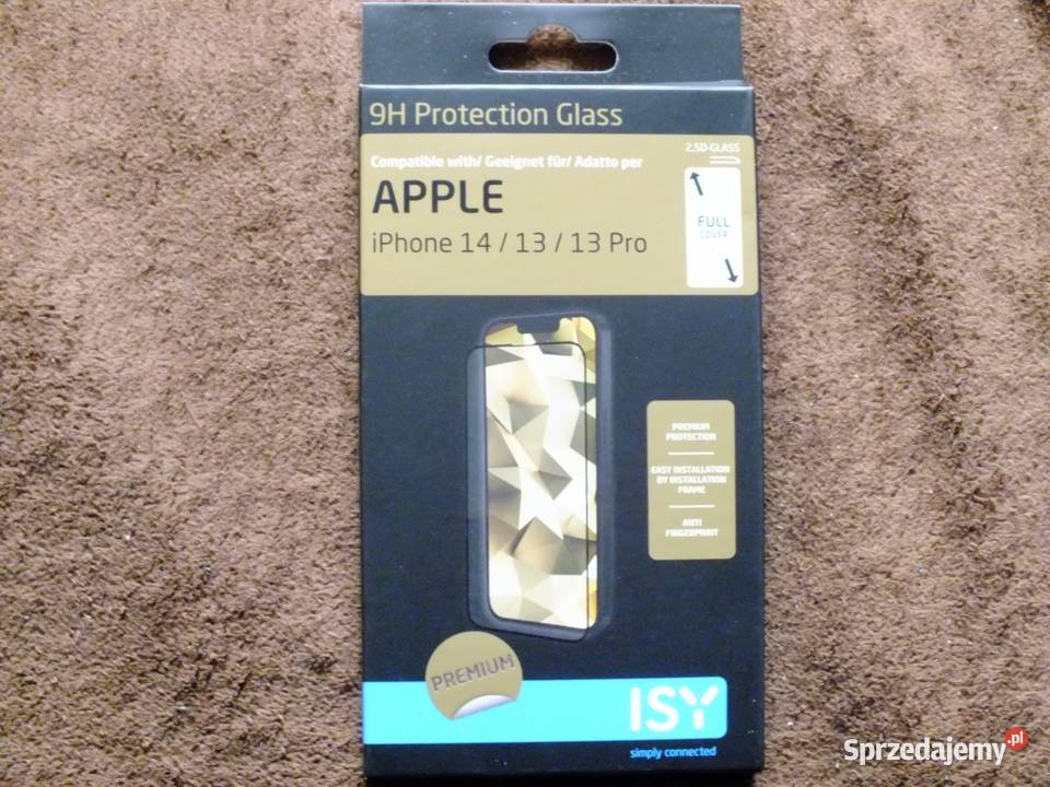Szkło hartowane ISY do Apple iPhone 14/13/13 Pro 1szt super