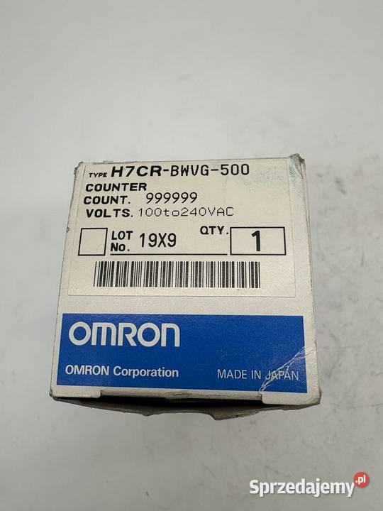 Omron H7CRBWVG500 Counter Biznes i Przemysł mazowieckie Warszawa