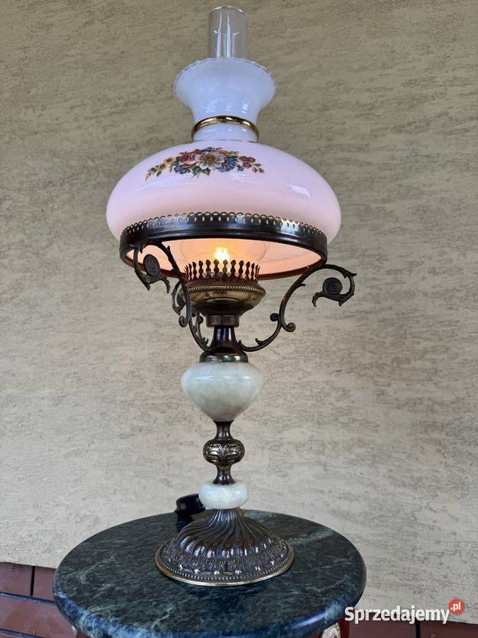 Lampa stołowa nocna stylowa na biurko lampka Garwolin