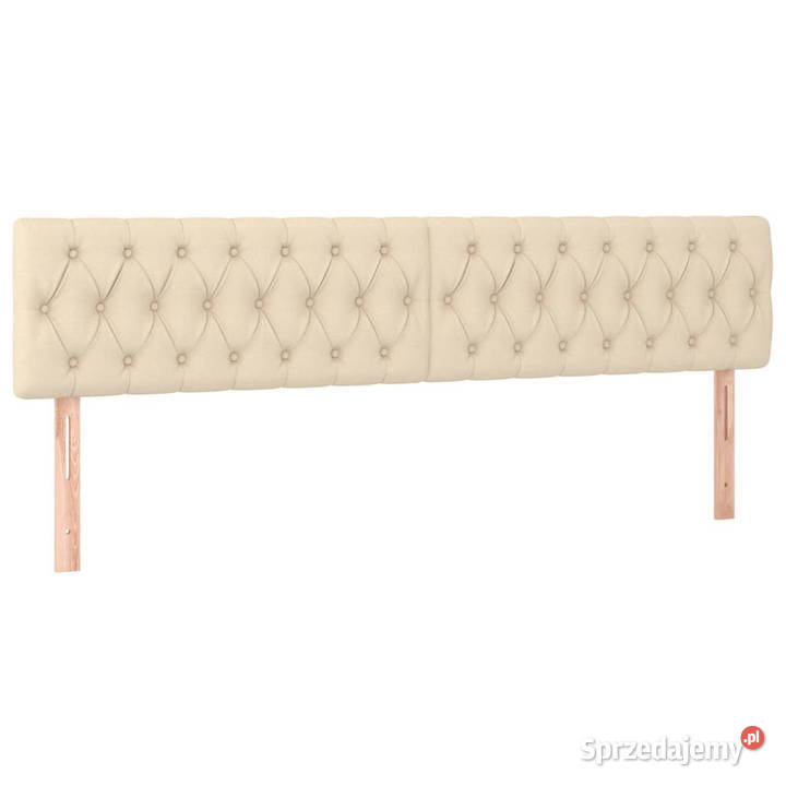 Zagłówek do łóżka z LED kremowy 180x7x7888 Warszawa sprzedam