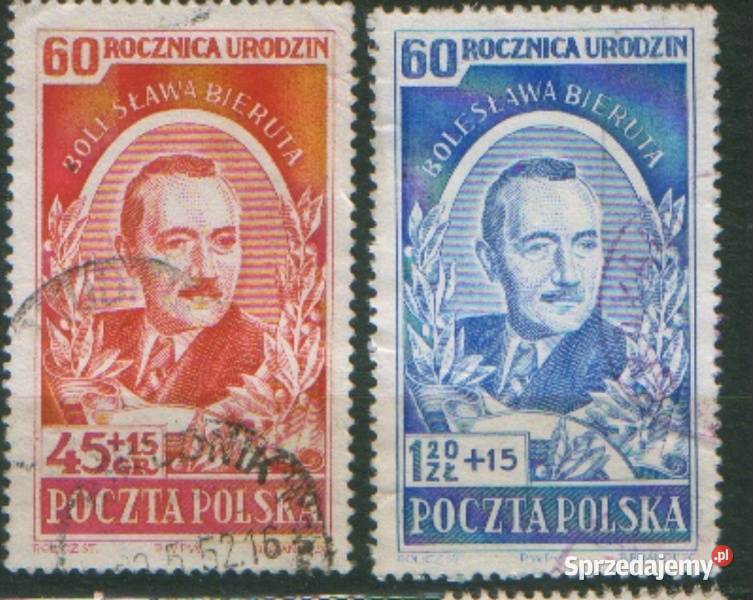 Zn Fi wykaz w opisie kas 1952 Filatelistyka Filatelistyka Gliwice