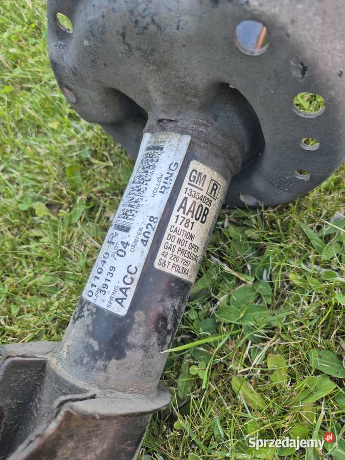 Opel Astra J 2011 amortyzatory przód bilstein 2 Goleniów