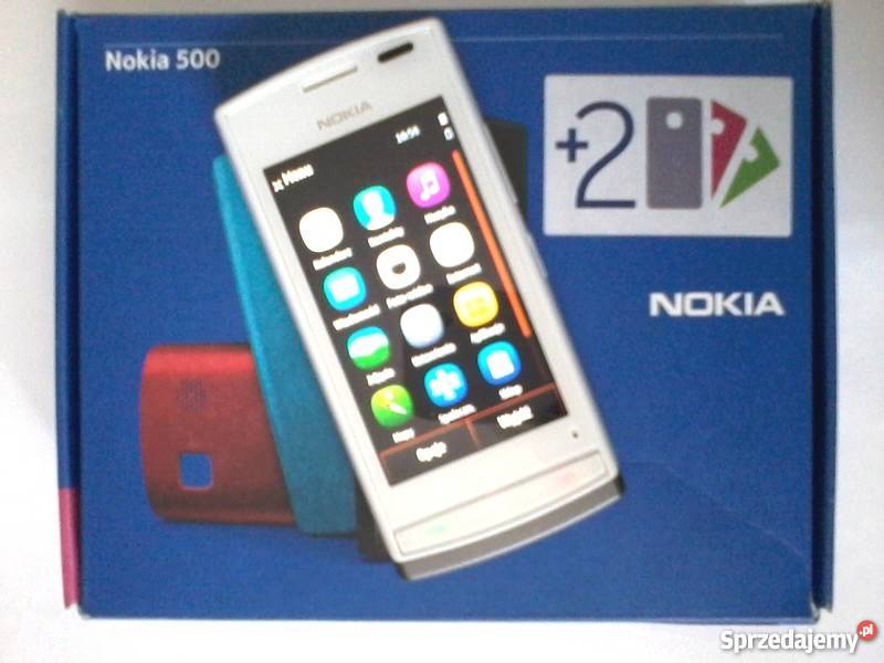 NOKIA 500 BIAŁA BEZ SIMLOCKA ZESTAW GWARANCJA Dyktafon Strzegom sprzedam