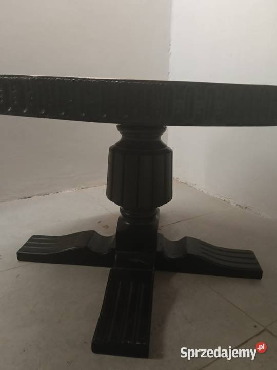 Okrągły stół drewniany renowacji Stoliki kawowe i ławy Nawojowa sprzedam