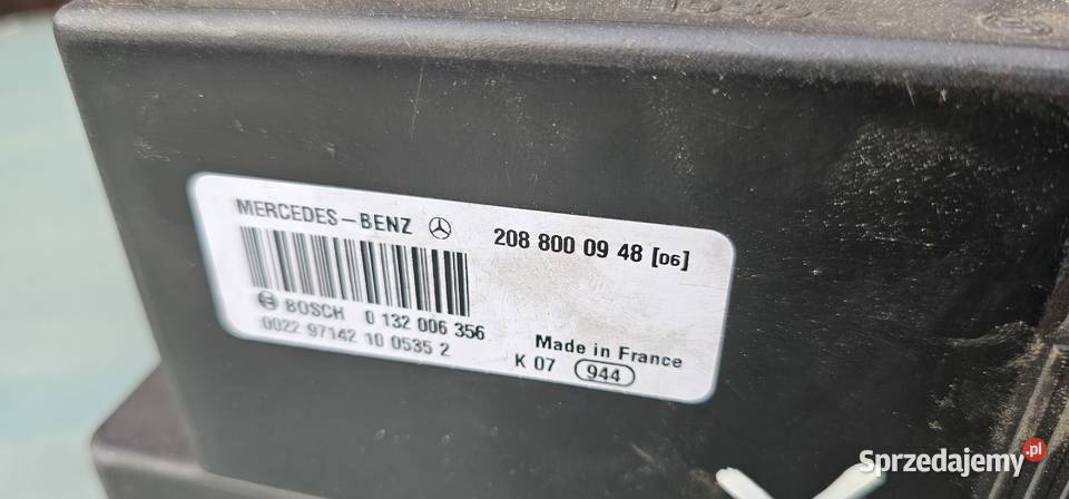 Pompka zamka centralnego mercedes w210 w208 osobowe Zbąszyń