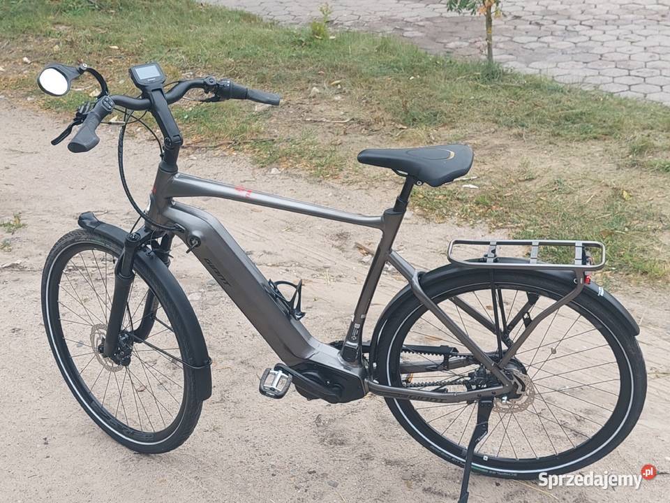 Rower meski elektryczny Yamaha pasek niski warmińsko-mazurskie Iława