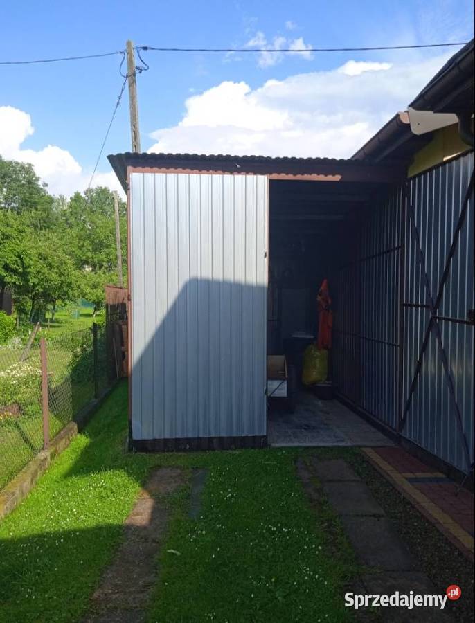 blaszak garaż 3x55m 3m WYSOKI garaz 3x5 używany