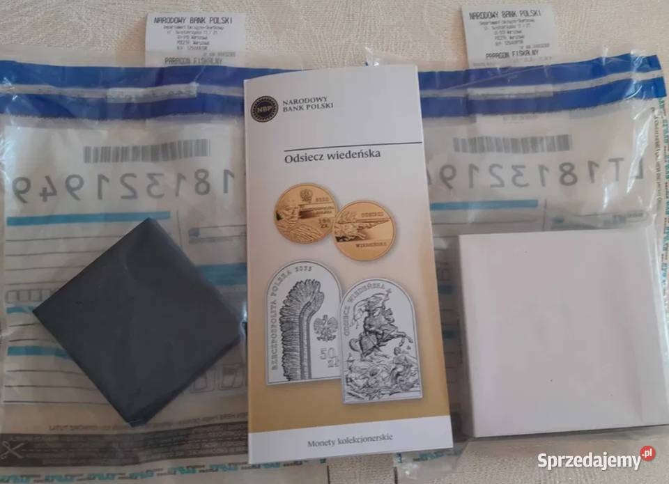 Odsiecz Wiedeńska NBP 2023 Komplet 100 i 50 Numizmatyka Grzawa